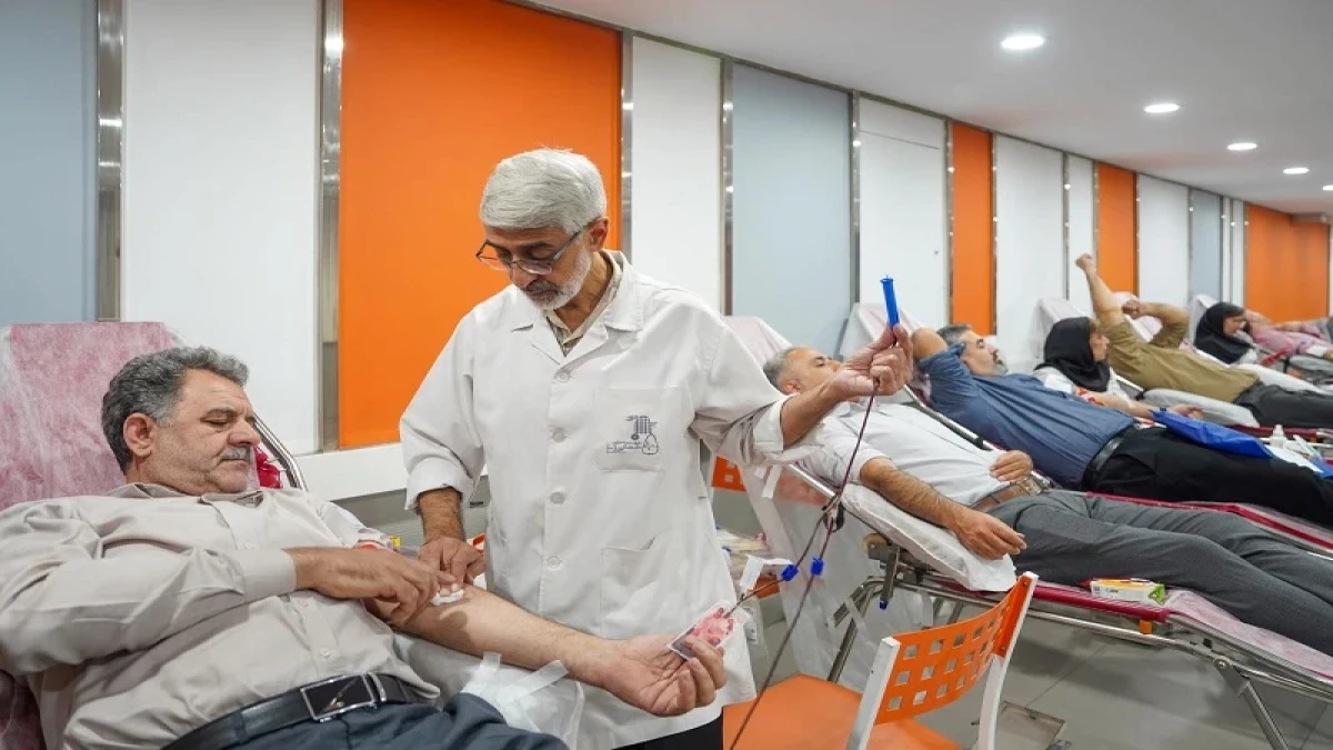 مشارکت چشمگیر مدیران و کارکنان بانک مسکن در سنت حسنه اهدای خون