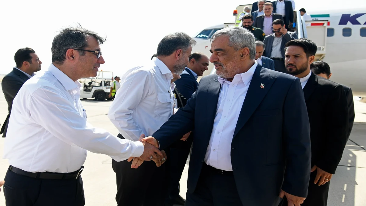 سرپرست وزارت نفت بازسازی تأسیسات آسیب‌دیده پارس جنوبی را بررسی می‌كند